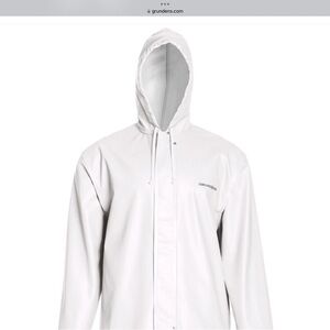 Grundéns Men's Classic Clipper 82 White Raincoat